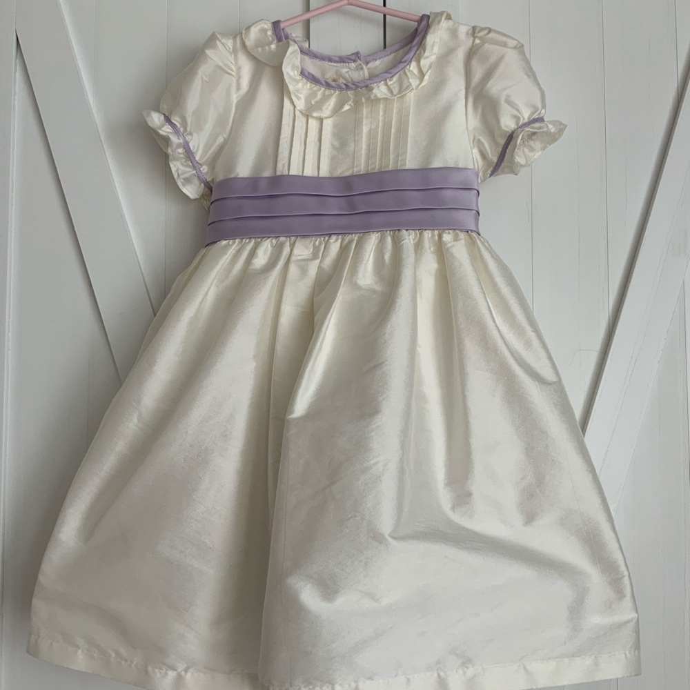 Laura Ashley taffeta dress